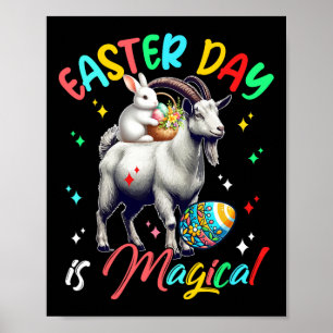 Ostern ist zauberhafter Niedlicher Sonnentag Reitz Poster