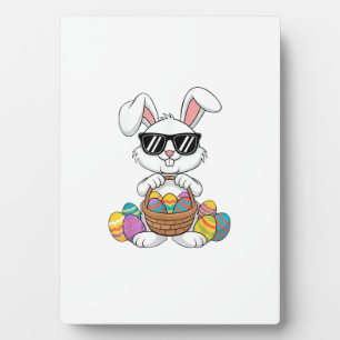 Ostern Jungen Mädchen Kinder Kleinkind Hase Kaninc Fotoplatte