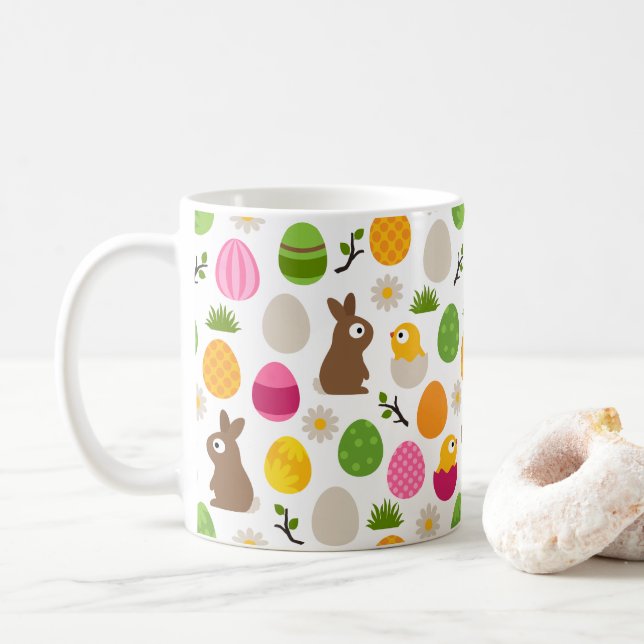Ostern Kaffeetasse (Mit Donut)