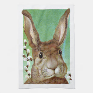 Ostern-Kaninchen Küchentuch