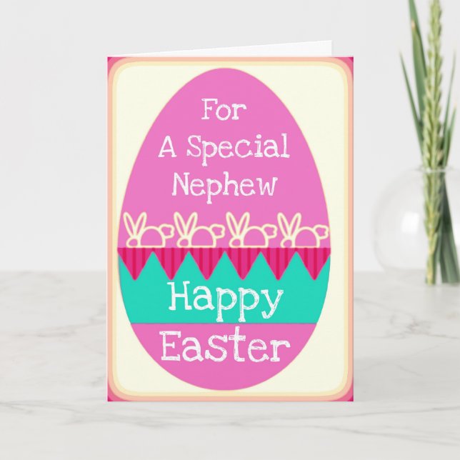 Ostern Karte-Neffe Feiertagskarte (Vorderseite)