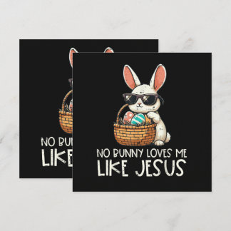 Ostern Kein Häschen liebt mich wie Jesus Christlic