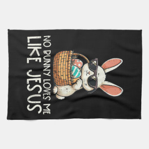Ostern keine sonnigen Lieben Ich wie Jesus Christl Geschirrtuch