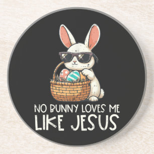 Ostern keine sonnigen Lieben Ich wie Jesus Christl Getränkeuntersetzer