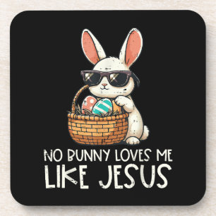 Ostern keine sonnigen Lieben Ich wie Jesus Christl Getränkeuntersetzer