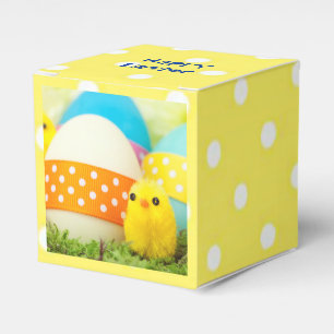 Ostern - Kleinkinder und bunte Eier Geschenkschachtel