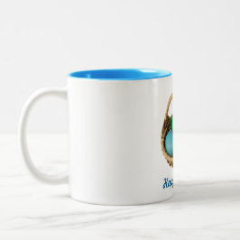 Ostern-Korb-Tasse Zweifarbige Tasse