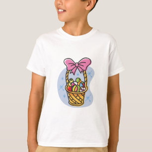 Ostern-Korbentwurf T-Shirt
