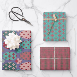 Ostern - Körperpositive Bunnies-Begleitung Geschenkpapier Set