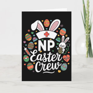 Ostern-Krankenschwester-Crew Ostern Nurse Practiti Karte