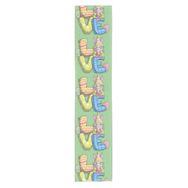 Ostern Kurzer Tischläufer