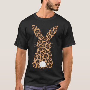 Ostern Leopard Bunny Rabbit Palm Sonntag Girls Wom T-Shirt