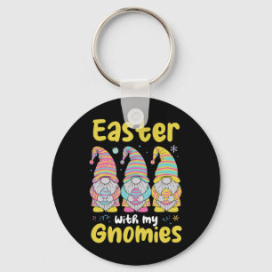 Ostern mit meinen Gnomies Lustige Ostergnome Schlüsselanhänger