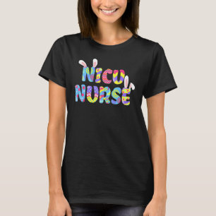 Ostern Nicu Krankenschwester Süße Hasenohren Frohe T-Shirt
