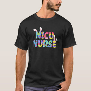 Ostern Nicu Nurse Niedlich Bunny Oars Happy Ostere T-Shirt