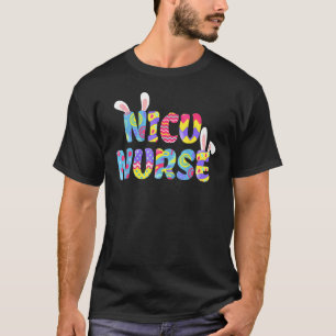 Ostern Nicu Nurse Niedlich Bunny Oars Happy Osterf T-Shirt