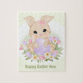 Ostern Niedlich Bunny Pink Lila Egg Individuelle N