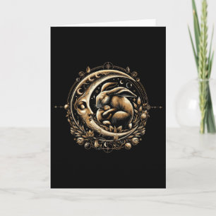 Ostern Ostara Eostre Heidentum Hexenwerk Frühjahrs Karte