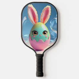 Ostern Pickleball Spaß - Bunny & Egg Paddle Design