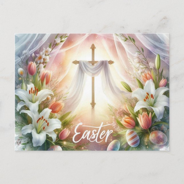 Ostern Postkarte (Vorderseite)