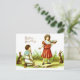Ostern-Postkarten-viktorianische Feiertagspostkarte (Stehend Vorderseite)