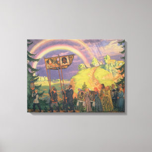 Ostern Procession, 1915 Leinwanddruck