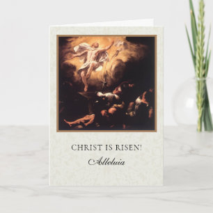 Ostern Religiöse Auferstehung Jesus Gebet Feiertagskarte
