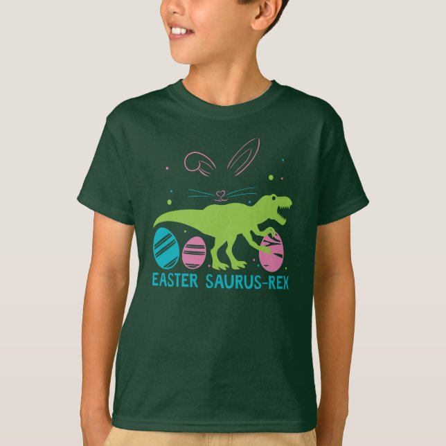Ostern-Saurus-Rex, Ostern des Dino T-Shirt (Vorderseite)