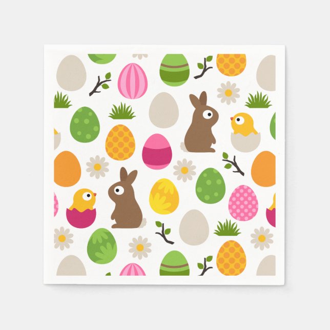 Ostern Serviette (Vorderseite)
