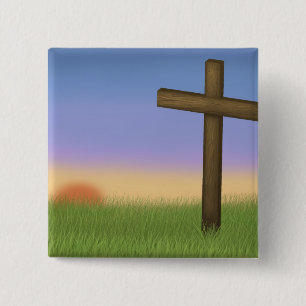 "Ostern-Sonnenaufgang-" Knöpfe Button