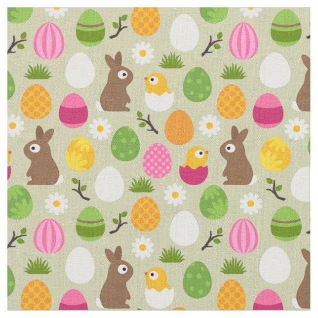 Ostern Stoff (Nahaufnahme)