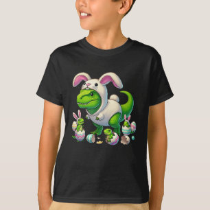 Ostern T-rex Bunny Ears Funny Dinosaur Kostüm Kind T-Shirt