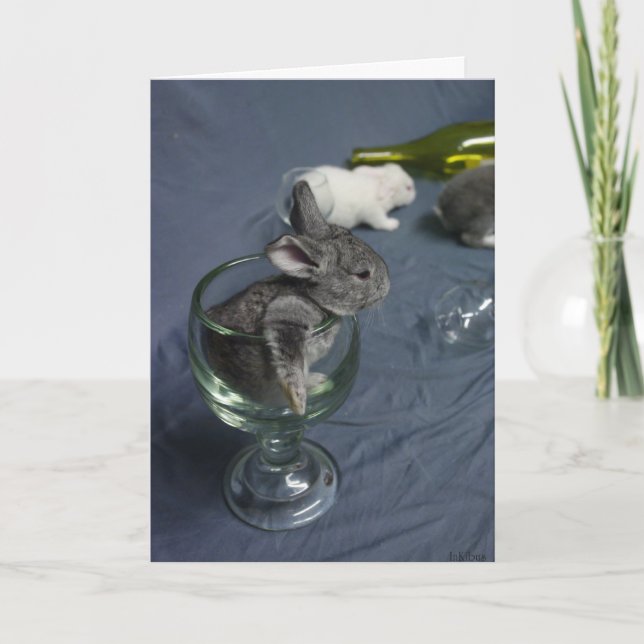 Ostern-Toast Feiertagskarte (Vorderseite)