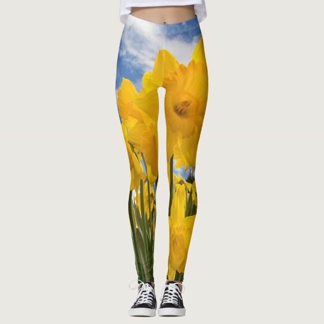 Ostern u. Frühling Leggings (Vorderseite)