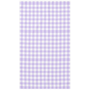 Ostern und Frühjahr Land Lavender Gingham Muster Tischdecke