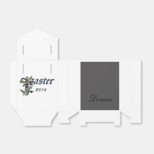 Ostern und Lilien - Geschenkschachtel