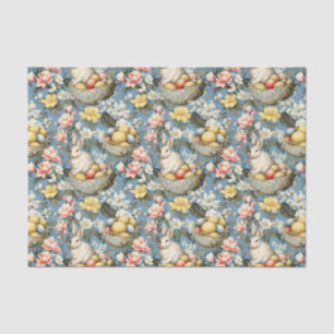 Ostern Vintager Sonnenfrühling Muster Seidenpapier