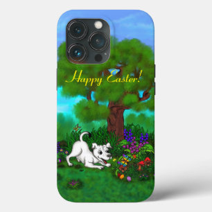 Ostern - Welpe Capo and Butterfly Case-Mate iPhone Hülle
