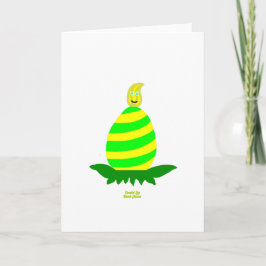 Ostern wünscht eine normale vertikale Grußkarte Karte