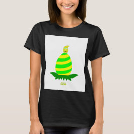 Ostern wünscht Frauen schwarzes T-Shirt