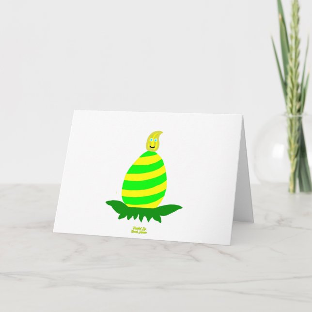 Ostern wünscht normale horizontale Grußkarte Karte (Vorderseite)
