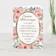 Osternergeißer Bibel Verse Elegante Rosa Blütenwel