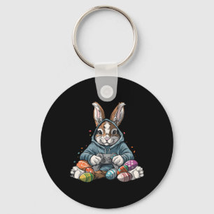 Osterntag Bunny Egg Funny Boys Girls Kinder Gamer Schlüsselanhänger