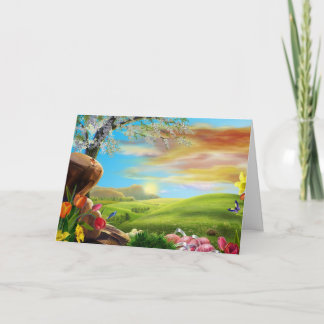 Osterntal Feiertagskarte