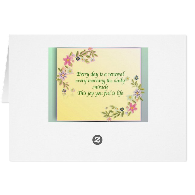 Osterorientierte vertikale Grußkarte (Rückseite Horizontal)