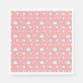 Osterpapier für Küken und Eier Serviette