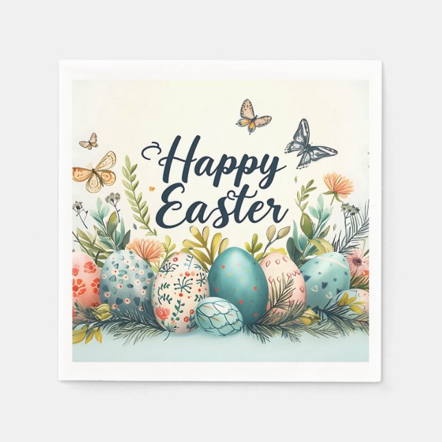 Osterpapier Napkin Serviette (Vorderseite)