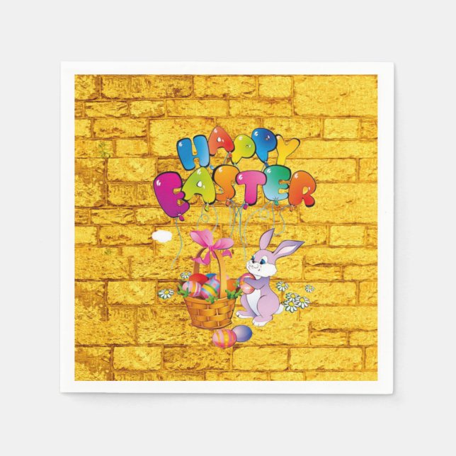 Osterpapier Napkins Serviette (Vorderseite)