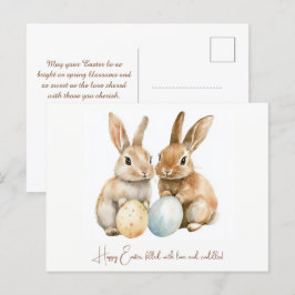 🐇 Osterparade Feiertagspostkarte
