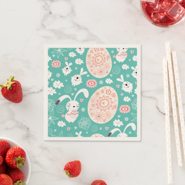 Osterparade Papier Napkins Serviette (Beispiel)